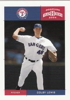 2004 Donruss Team Heroes #416 Colby Lewis Front