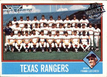 2015 Topps - Topps Originals Buybacks 1976 #172 Texas Rangers / Frank Lucchesi Front