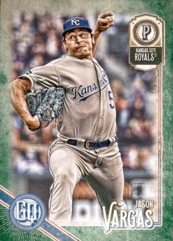 2018 Topps Gypsy Queen - Green #45 Jason Vargas Front
