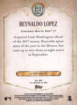 2018 Topps Gypsy Queen - Green #205 Reynaldo Lopez Back