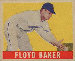 1948-49 Leaf #153 Floyd Baker Front