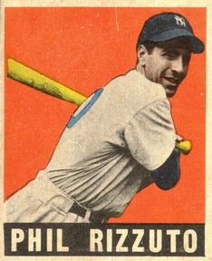 1948-49 Leaf #11 Phil Rizzuto Front