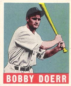 1948-49 Leaf #83 Bobby Doerr Front