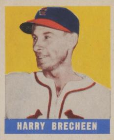 1948-49 Leaf #158 Harry Brecheen Front