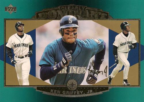 1997 Upper Deck Clearly Dominant 5x7 #CD5 Ken Griffey, Jr. Front