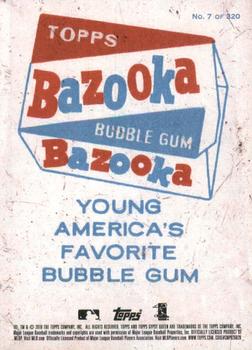 2018 Topps Gypsy Queen - Bazooka Back #7 Rick Porcello Back