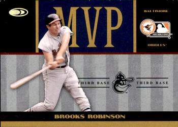 2004 Donruss World Series - MVP #MVP-4 Brooks Robinson Front