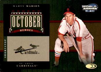 2004 Donruss World Series - October Heroes #OH-12 Marty Marion Front