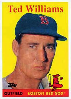 2008 Topps National Convention 1958 Retro #1 Ted Williams Front