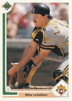1991 Upper Deck #129 Mike LaValliere Front