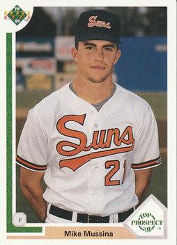1991 Upper Deck #65 Mike Mussina Front