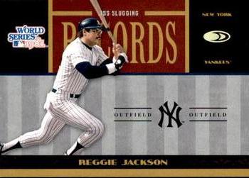 2004 Donruss World Series - Records #RECORDS-3 Reggie Jackson Front