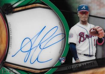 2018 Topps Tribute - Autographs Green #TA-OAL Ozzie Albies Front