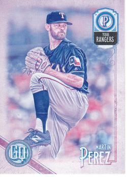 2018 Topps Gypsy Queen - Missing Black Plate #32 Martin Perez Front