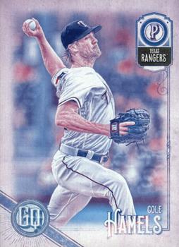 2018 Topps Gypsy Queen - Missing Black Plate #64 Cole Hamels Front