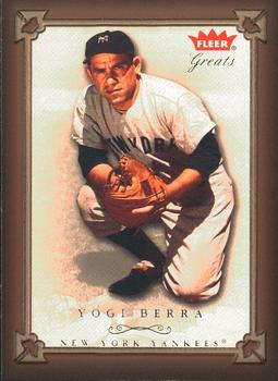 2004 Fleer Greats of the Game #78 Yogi Berra Front