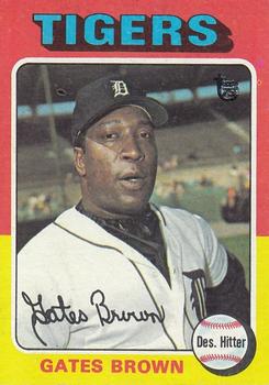 2014 Topps - 75th Anniversary Buybacks 1975 #371 Gates Brown Front