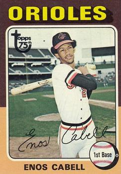 2014 Topps - 75th Anniversary Buybacks 1975 #247 Enos Cabell Front
