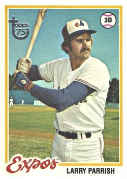 2014 Topps - 75th Anniversary Buybacks 1978 #294 Larry Parrish Front