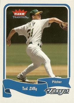2004 Fleer Tradition #80 Ted Lilly Front