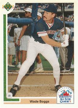 1991 Upper Deck Final Edition #84F Wade Boggs Front