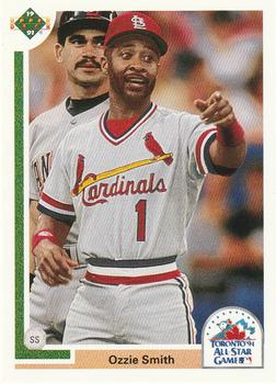 1991 Upper Deck Final Edition #95F Ozzie Smith Front