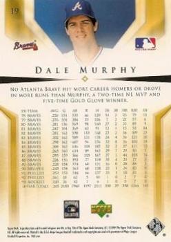 2004 SP Legendary Cuts #19 Dale Murphy Back