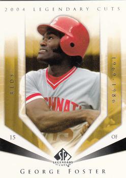 2004 SP Legendary Cuts #44 George Foster Front
