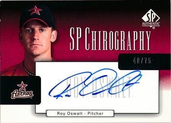 2004 SP Authentic - SP Chirography #CA-RO Roy Oswalt Front