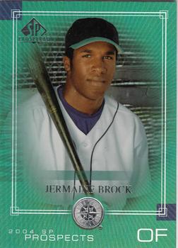 2004 SP Prospects #201 Jermaine Brock Front
