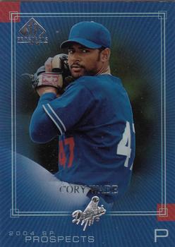 2004 SP Prospects #272 Cory Wade Front