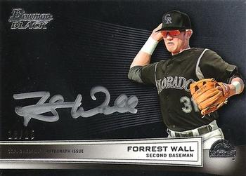 2014 Bowman Draft - Bowman Black Collection Autographs #BBC-FW Forrest Wall Front