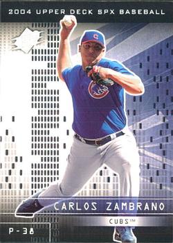 2004 SPx #51 Carlos Zambrano Front