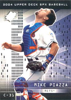 2004 SPx #52 Mike Piazza Front