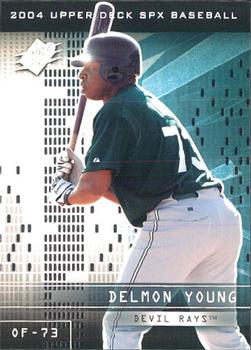 2004 SPx #55 Delmon Young Front