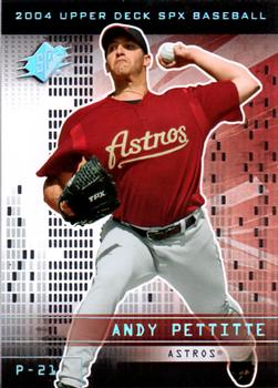 2004 SPx #74 Andy Pettitte Front