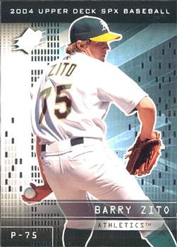 2004 SPx #75 Barry Zito Front