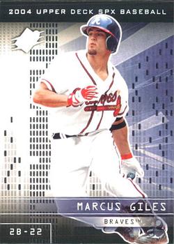 2004 SPx #80 Marcus Giles Front