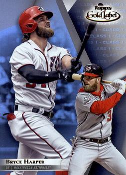 2018 Topps Gold Label #3 Bryce Harper Front