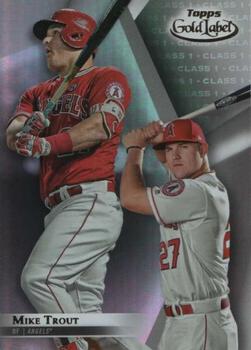 2018 Topps Gold Label #6 Mike Trout Front