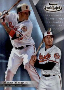 2018 Topps Gold Label #11 Manny Machado Front