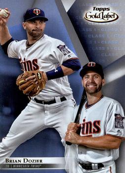 2018 Topps Gold Label #61 Brian Dozier Front