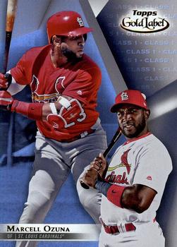2018 Topps Gold Label #91 Marcell Ozuna Front