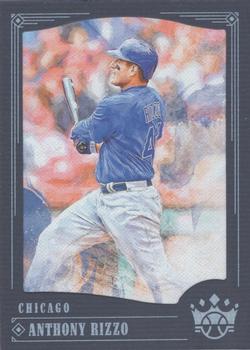 2018 Panini Diamond Kings - Framed Blue #64 Anthony Rizzo Front