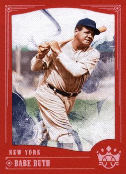 2018 Panini Diamond Kings - Framed Red #1 Babe Ruth Front