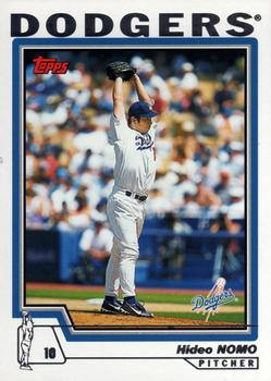 2004 Topps #92 Hideo Nomo Front