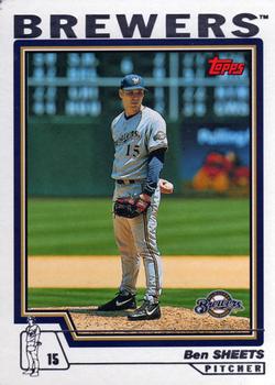 2004 Topps #176 Ben Sheets Front