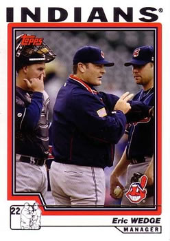 2004 Topps #275 Eric Wedge Front