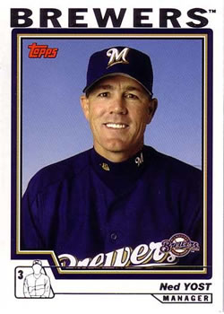 2004 Topps #282 Ned Yost Front