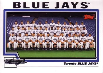 2004 Topps #667 Toronto Blue Jays Front